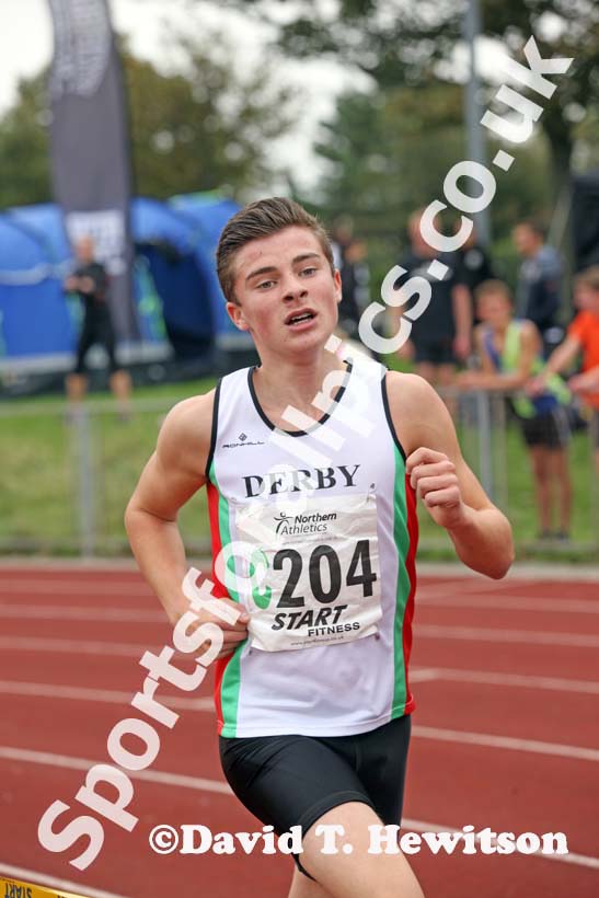 Under-17 men Derby 3rd at the Northern Road Relays, Blackpool.